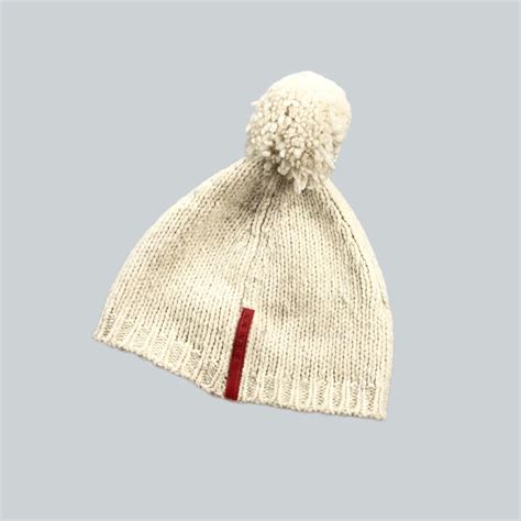 prada bobble hat.